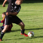 Markus Burzlaff im Kreispokalspiel gegen SV Kickers Hennstedt
