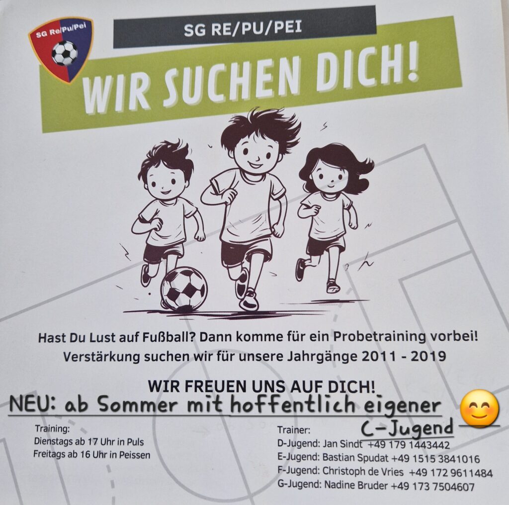 Werde ein Teil von uns!